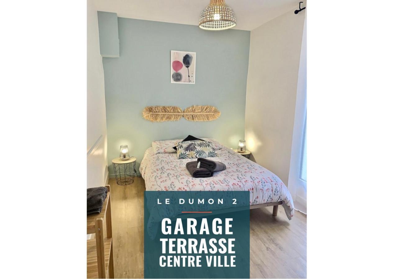 阿让Le Dumon 2 - T2 Avec Garage - Terrasse - Wifi - Gare A 200M公寓 外观 照片